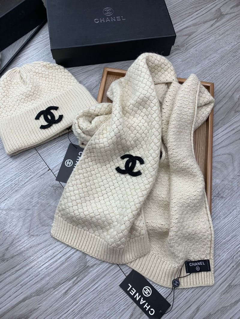 Chanel Caps Scarfs